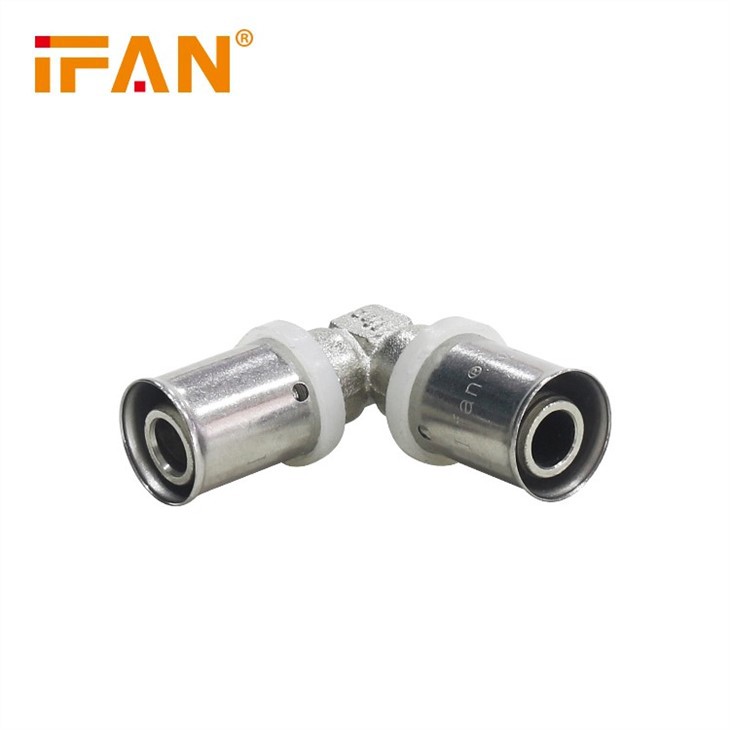 Brass Press Fitting Elbow
