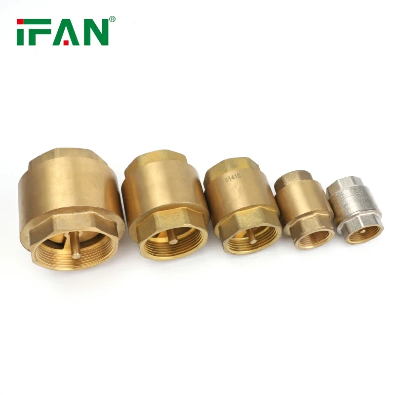 Brass Spring Water Check Valve factory