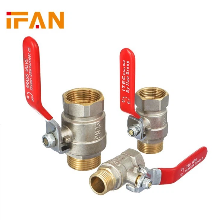 High-Flow Brass Ball Valves