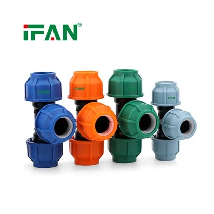 간편한-HDPE 배관 시스템용 PP 압축 피팅 설치