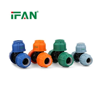 HDPE 파이프용 PP 압축 피팅