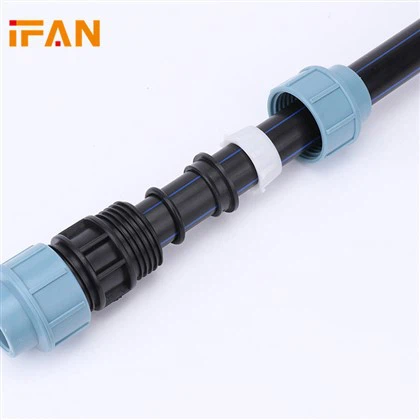 정밀 제작된 HDPE 파이프 피팅