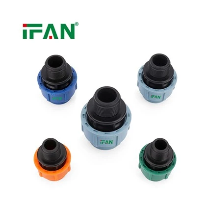 HDPE 파이프 설치를 위한 신뢰할 수 있는 PP 압축 피팅